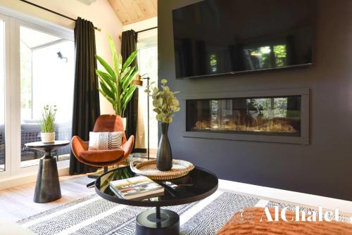Pont-Rouge Ski Chalet | Le Scandinave - Détente avec Sauna et Spa privé