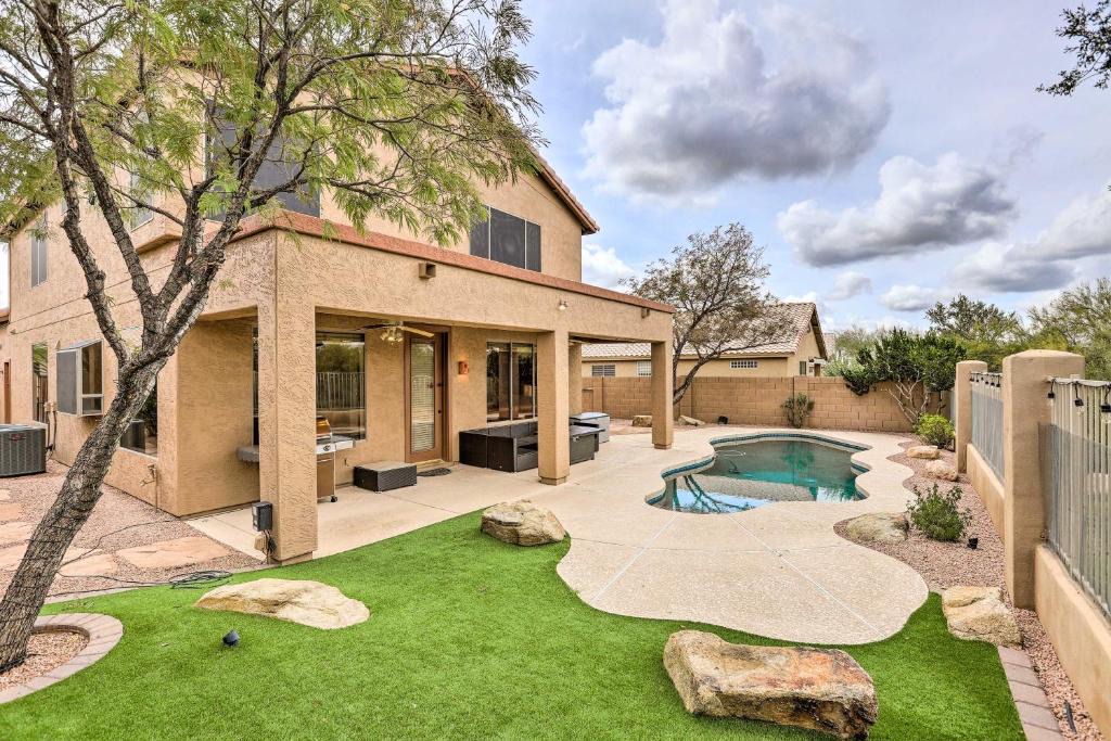 Tatum Ranch House | Pool, Fire Pit: Central Cave Creek Retreat!