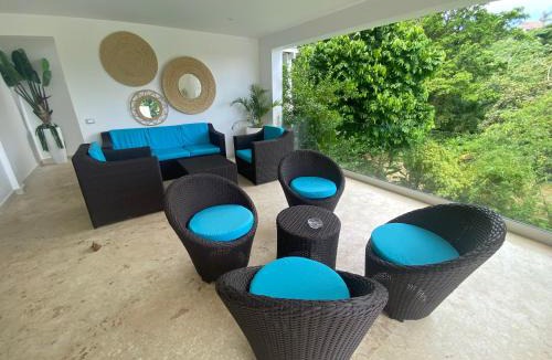 Las Terrenas Apartment | Cozy Beachfront Condo-2 Pools-Lounge-Tropical-View-Tennis Court
