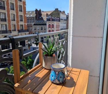 Lille Centre Ville Apartment | Lille hypercentre - Charming T2 with balcony