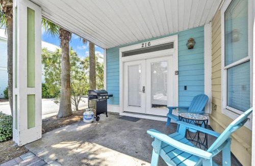 Villages of Crystal Beach House | Skip's Corner Pet friendly Beach trolley