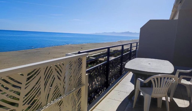 Canet : Appartement climatisé pour 6 pers avec vue mer, garage, WIFI - FR-1-776-26