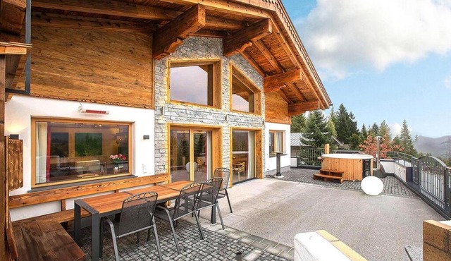 Chalet in Königsleiten with Mountain Views & Spa