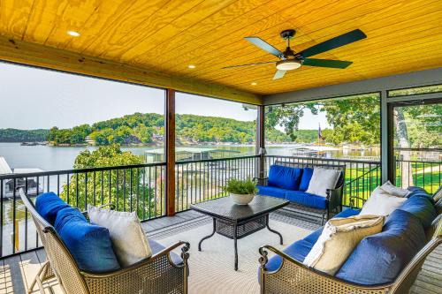 Dock & Water Slide: Family Lake of the Ozarks Home