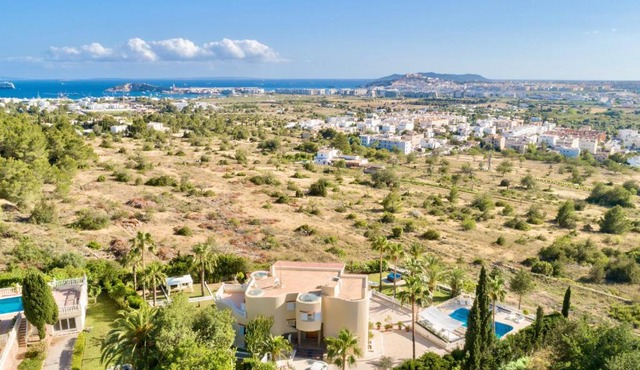 ETV-2281-E Luxury Estate with spa and incredible views of Ibiza Town and the Mediterranean Ocean