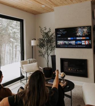 Forest Refuge - Fire - HotTub - Tremblant 15 min
