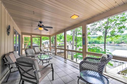 Furnished Deck, Dock! Lake of the Ozarks Oasis