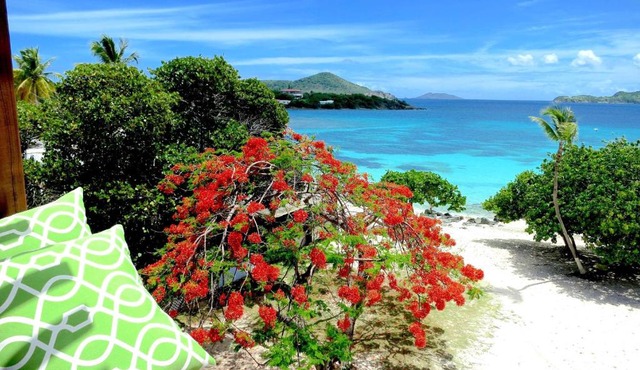 Luxury Beachfront Duplex Villa on Sapphire Beach I