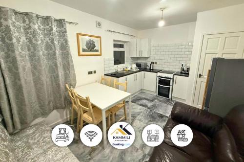 Modern 2-BDR APT in Ashton-under-Lyne By Kammili Properties Short Lets