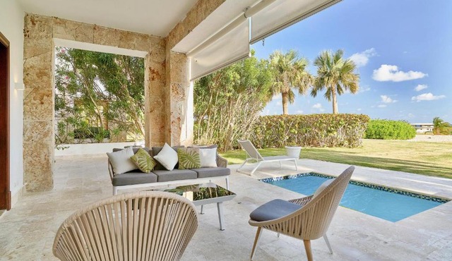 New Marvelous Cap Cana Condo With Outdoor Terrace And Private Pool