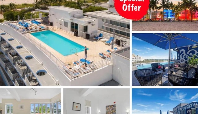 Oceanfront Oasis 2-BR Apartment on Ocean Drive