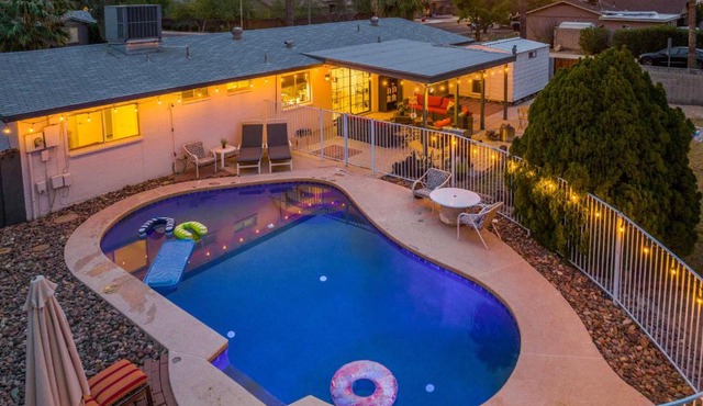 Pet-Friendly Phoenix Retreat with Pool and Fire Pit!