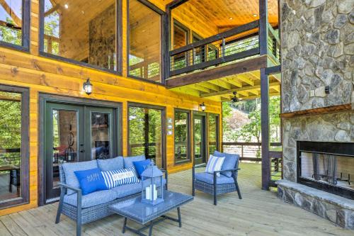 Riverfront Blue Ridge Escape w/Scenic Views!