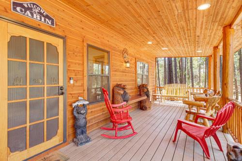 Rustic Lakeside Cabin on 3 Acres w/Nature Views!