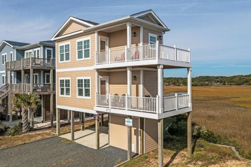 Second Row Stunning Ocean and Marsh Views