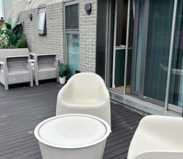 COEX Apartment | Atmos samsung Private terrace Cosy in the city center Subway 5 minutes on foot Free parking New construction Bongeunsa